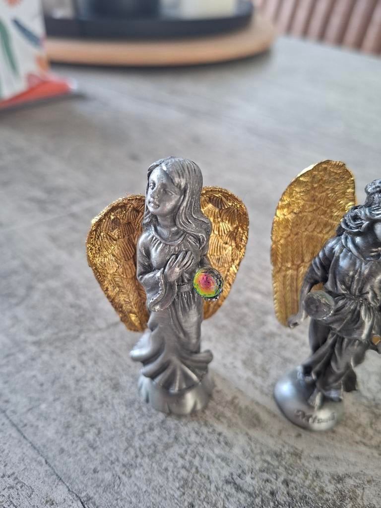 Verzameling van Aarts Engeltjes met Gouden Vleugels, Ophalen of Verzenden, Zo goed als nieuw, Religie