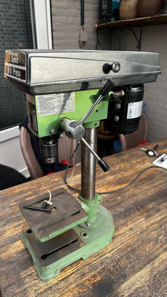 kolomboormachine, Doe-het-zelf en Verbouw, Gereedschap | Boormachines, Ophalen, Gebruikt, Kolomboormachine, Variabele snelheid