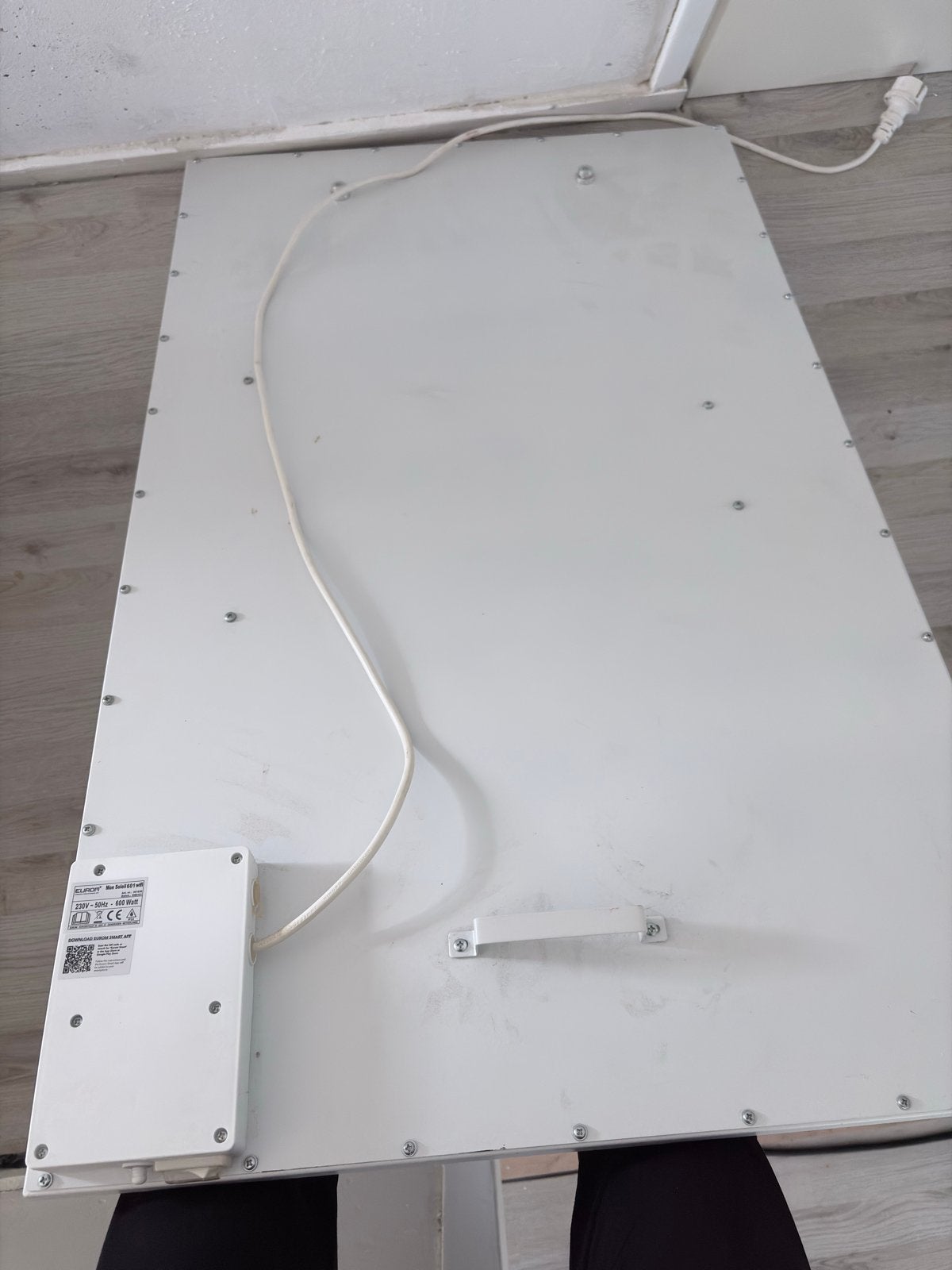 Eurom Mon Soleil 60T Wifi Infrarood Paneel 600 Watt, Doe-het-zelf en Verbouw, Verwarming en Radiatoren, Ophalen, Kachel, 60 tot 150 cm