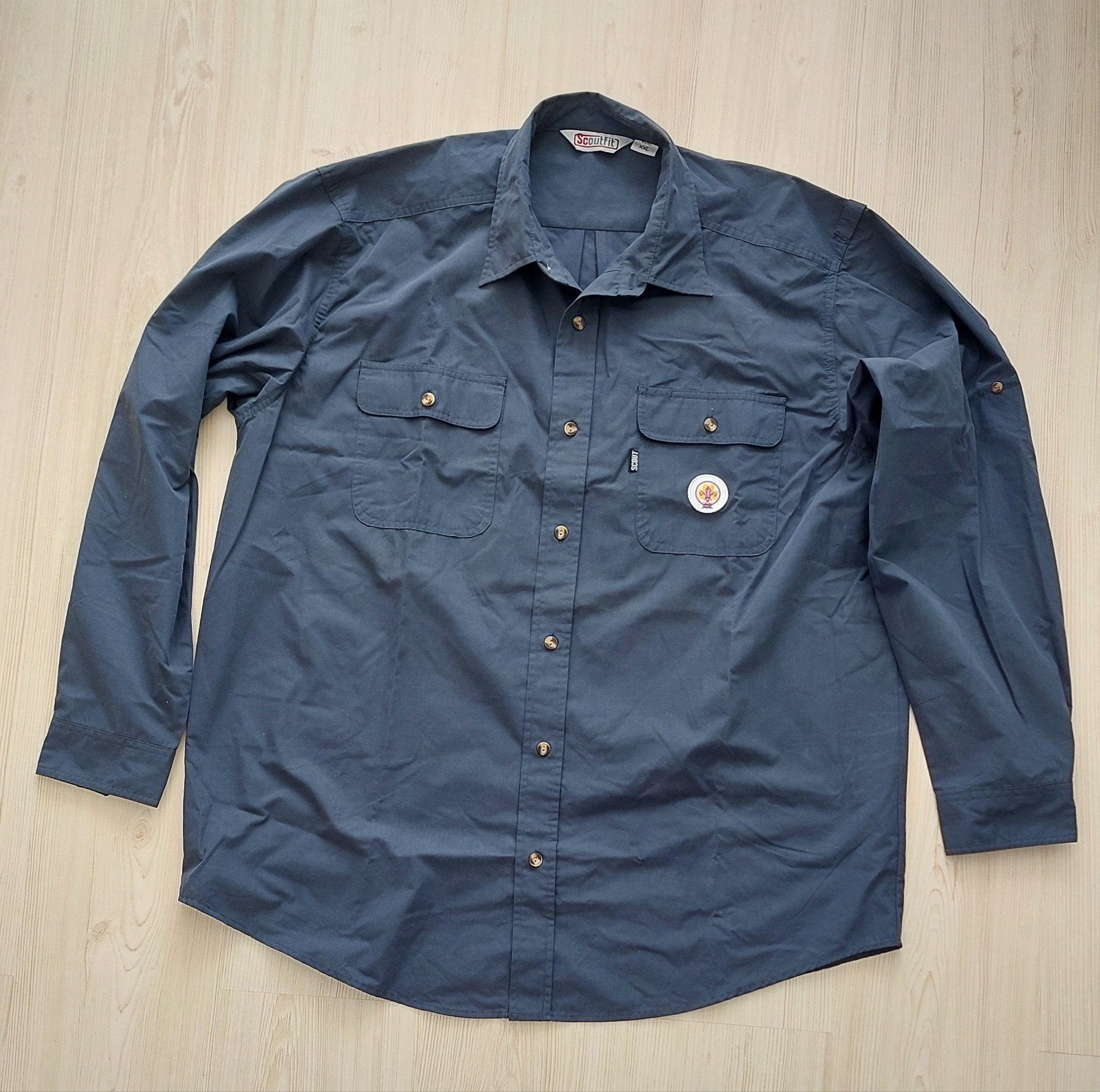 Scoutfit waterscouting blouse, Verzamelen, Scouting, Ophalen, Zo goed als nieuw, Kleding