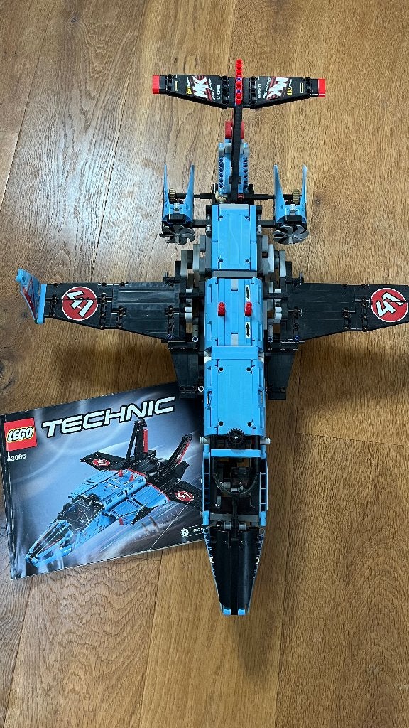 Lego technic straaljager 42066, Lego, Ophalen of Verzenden, Zo goed als nieuw, Technic