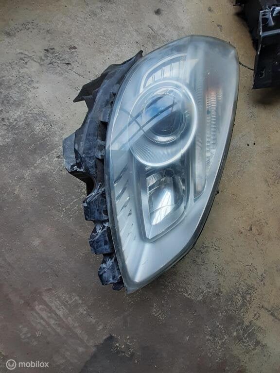 Koplamp rechts  Renault volkel Grand Scenic II 7701065914, Gebruikt, Renault, Ophalen of Verzenden, Renault