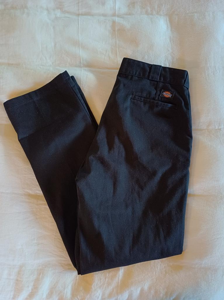 DICKIES 874 maat W34 L34 zwart fijne broek als nieuw, Zwart, Ophalen of Verzenden, Zo goed als nieuw, Overige maten