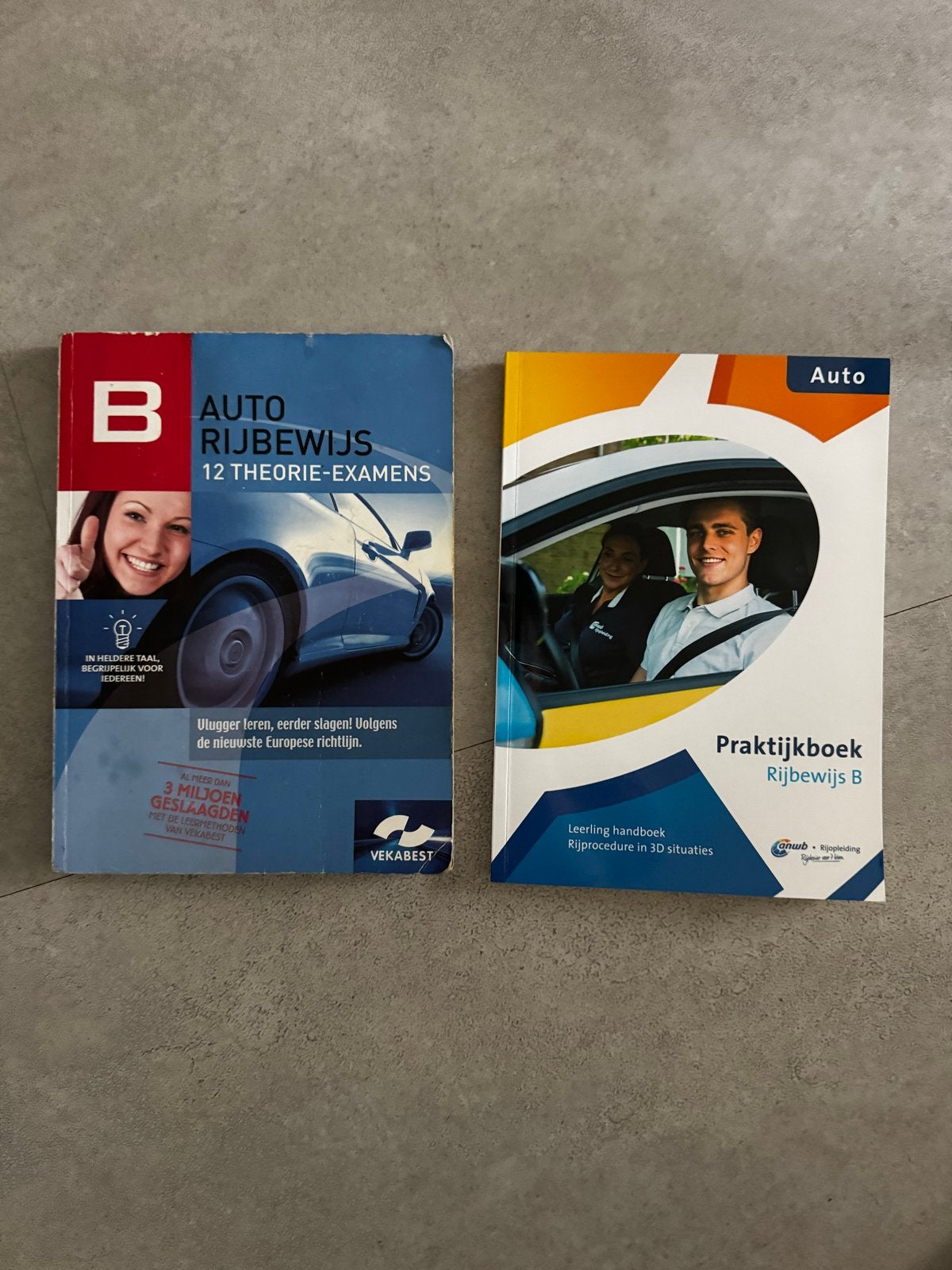 Autorijbewijs B: Theorieboek VekaBest & Praktijkboek ANWB, Boeken, Ophalen of Verzenden, Gelezen, Algemeen
