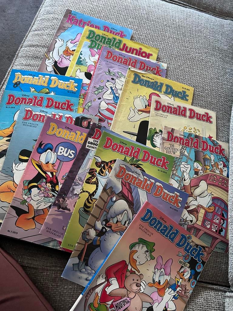 Donald Duck weekbladen, diverse jaargangen, Meerdere stripboeken, Ophalen of Verzenden, Gelezen