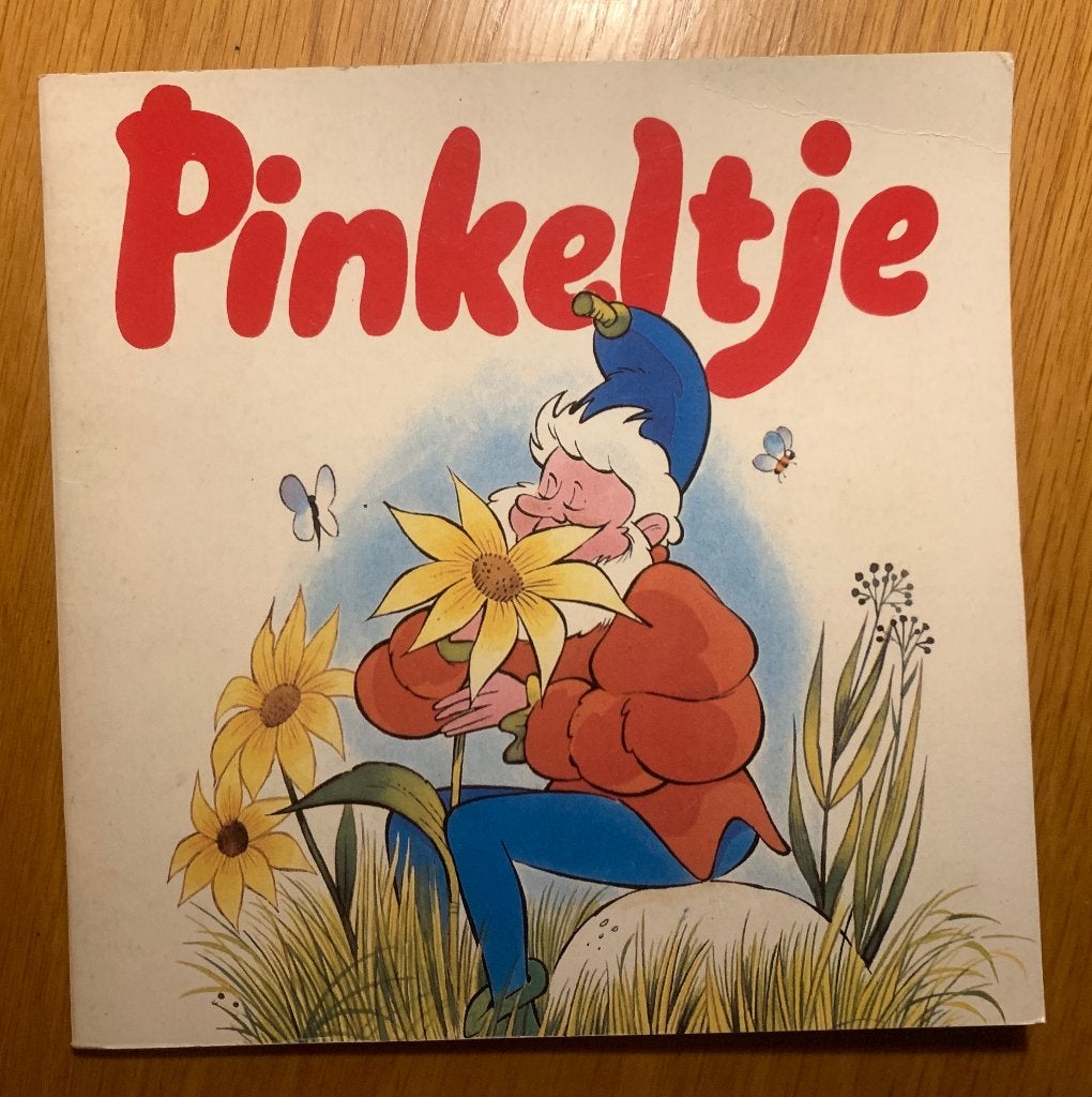 Vintage Plaatjesalbum Pinkeltje, Ophalen of Verzenden, Gelezen, Plaatjesalbum