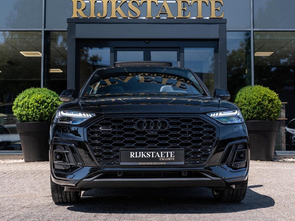 Audi Q5 Sportback 55 TFSI e S-Line Competition|PANO|RS SEATS, Auto's, Automaat, Gebruikt, 4 cilinders, Automatische klimaatregeling