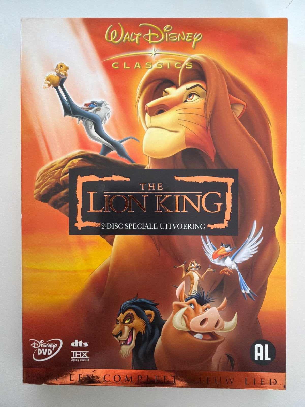 Disney's The Lion King - 2-Disc Speciale Uitvoering DVD, Alle leeftijden, Nederlands, Ophalen of Verzenden, Zo goed als nieuw
