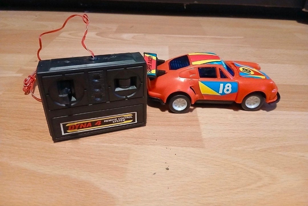 Vintage Super Racer RC Auto - Onbespeeld, Werkt Nog, Elektro, Ophalen of Verzenden, Zo goed als nieuw, Auto onroad