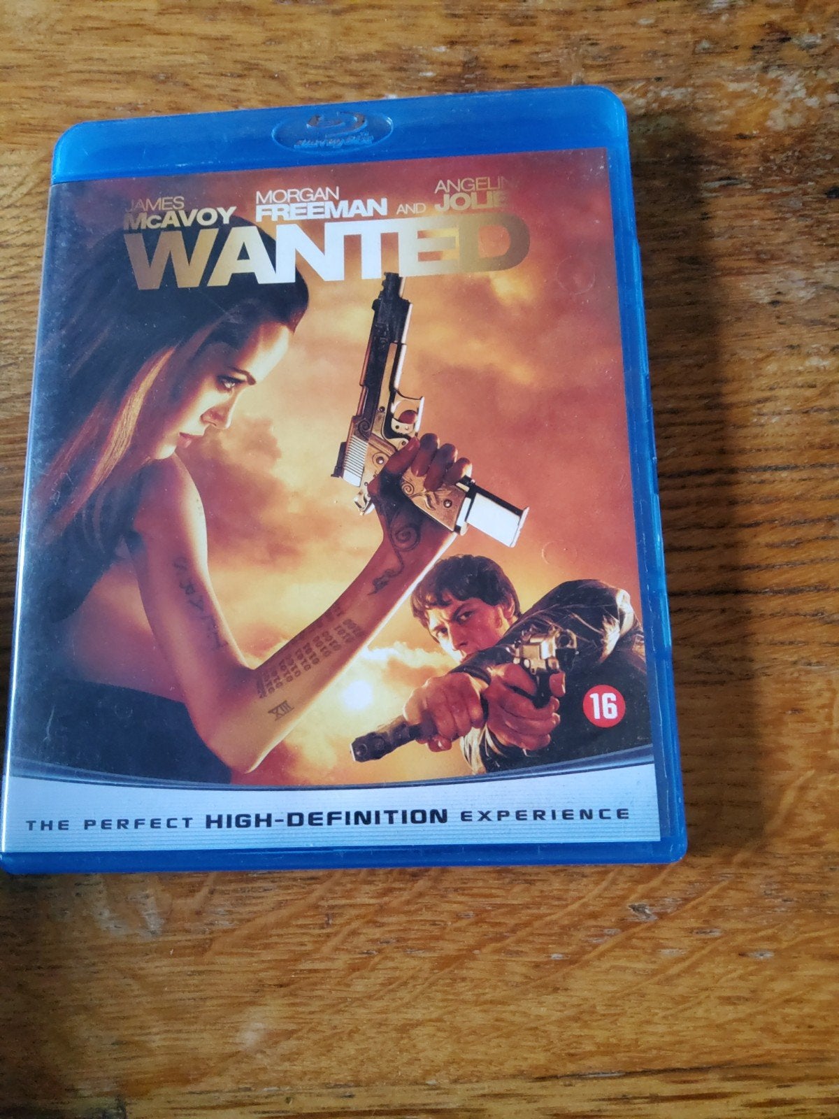 Wanted Blu-ray, Gebruikt, Vanaf 16 jaar, Film, Actie