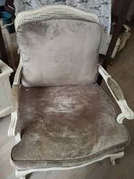 Brocante/Klassieke Lodewijk stijl webbing stoel, Ophalen