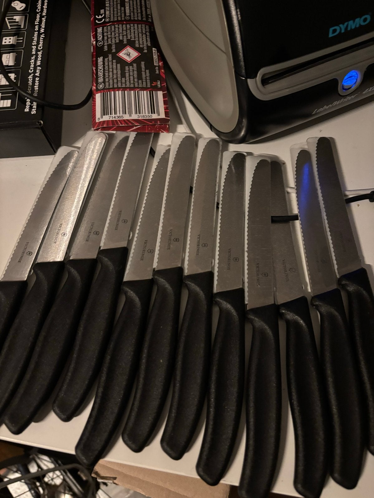 Victorinox Steakmessen Set - Nieuw, Ophalen of Verzenden, Nieuw, Rvs of Chroom, Los bestek