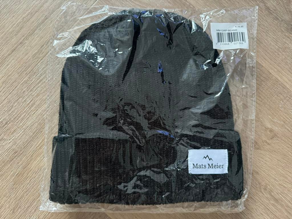 Nieuw Mats Meier muts zwart, Ophalen of Verzenden, Nieuw, Muts