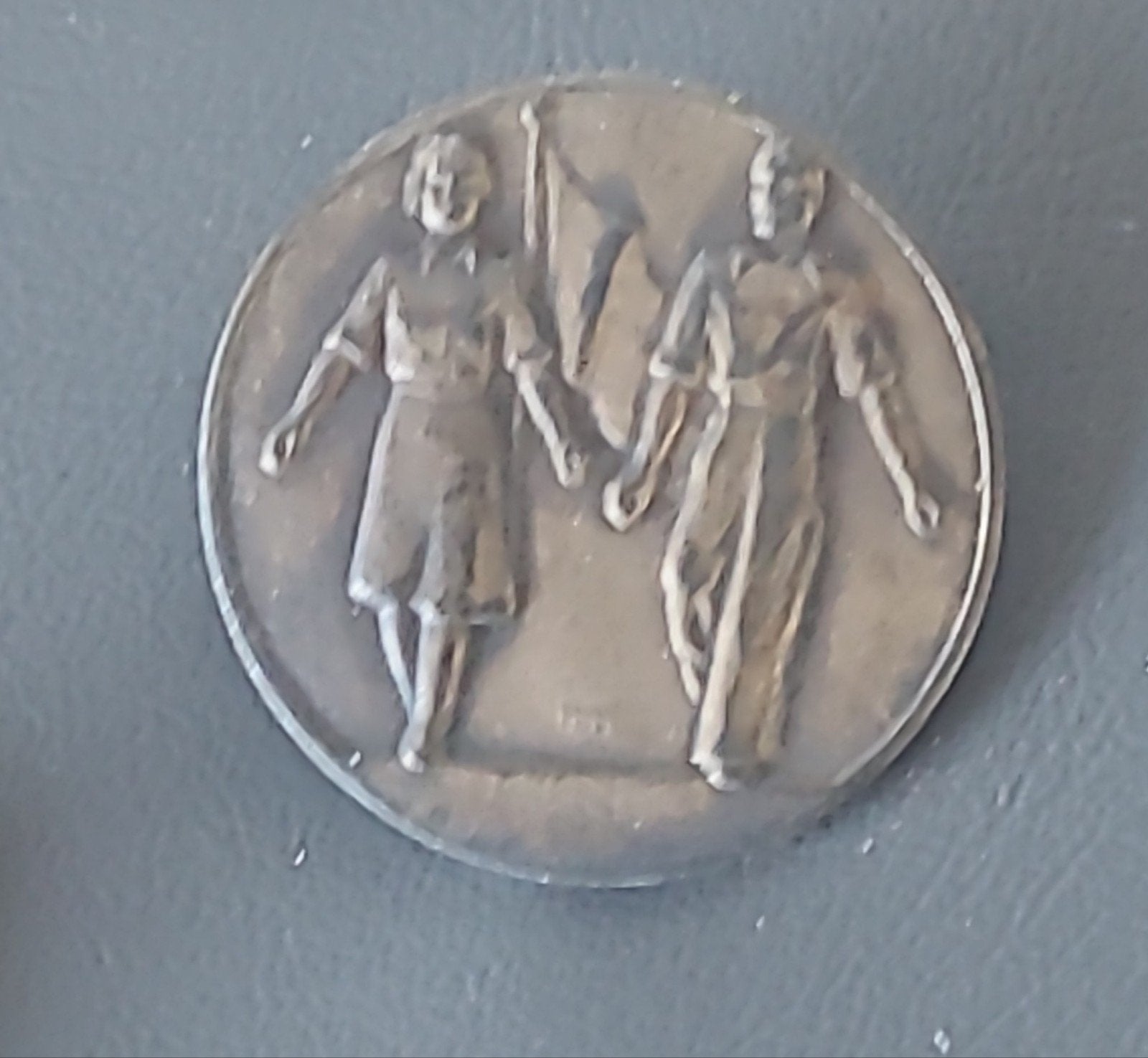 Vintage Speldje Wandelaars - Historisch Verzamelobject, Verzenden