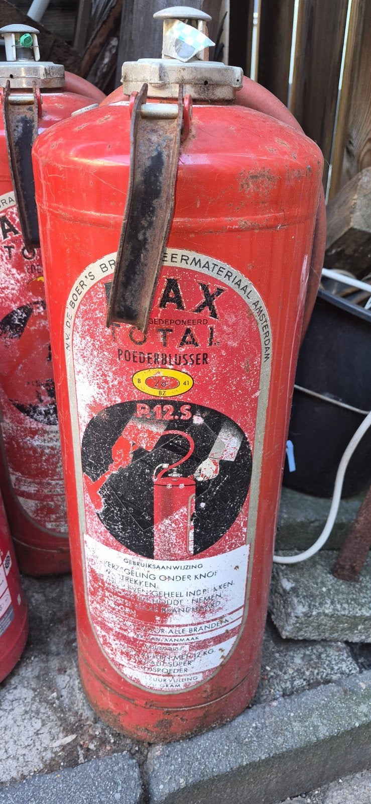 Vintage Ajax brandblusser, Huis en Inrichting, Ophalen