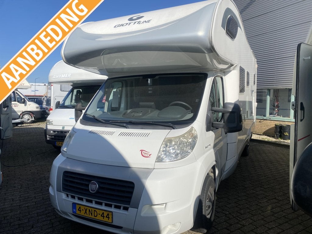 Giottiline Therry 47 T Enkelle bedden dak Airco, Caravans en Kamperen, Overige merken, Chemisch toilet, ESP-stabiliteitscontrole