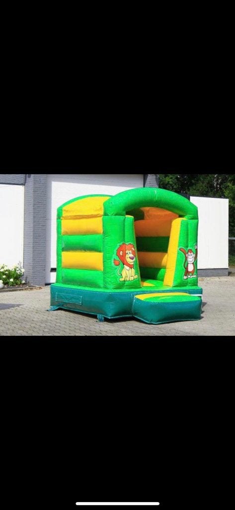 Mini Jungle springkussen te huur, Ophalen, Zo goed als nieuw