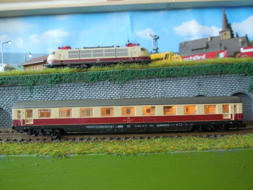 Fleischmann TEE wagons N-spoor, Gelijkstroom, Fleischmann, Wagon, Ophalen of Verzenden