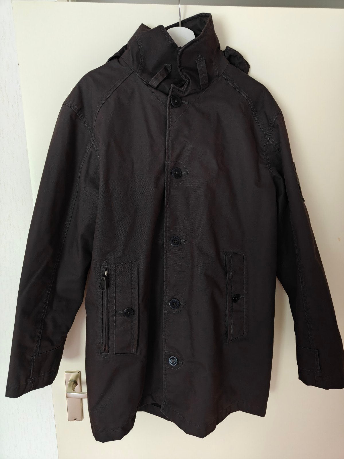 Aigle parka maat L, Kleding | Heren, Jassen | Winter, Ophalen, Maat 52/54 (L), Aigle, Zo goed als nieuw