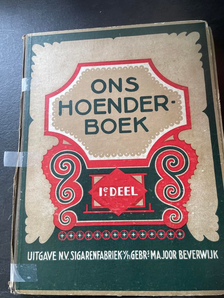Ons Hoenderboek - 1e Deel - Zeldzaam verzamelobject 1929, Verzamelen, Overige Verzamelen, Ophalen of Verzenden