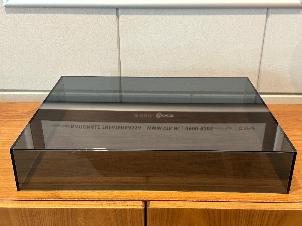Nieuwe premium smoked stofkap Technics SL-110 & SL-1100, Info@intovinyl.com, Nieuw, Ophalen of Verzenden, Korenbloem 13, 3227 BB Oudenhoorn