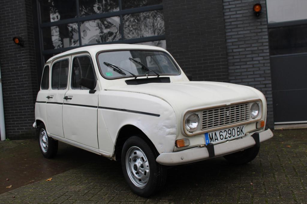 Renault 4 R 4 GTL Goed rijdende conditie, Auto's, Oldtimers, Voorwielaandrijving, Stof, Renault, Wit