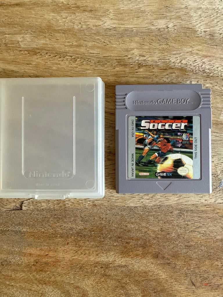 Elite Soccer Game Boy Spel - Klassiek Voetbalplezier!, Spelcomputers en Games, Games | Nintendo Game Boy, Gebruikt, 1 speler, Ophalen of Verzenden