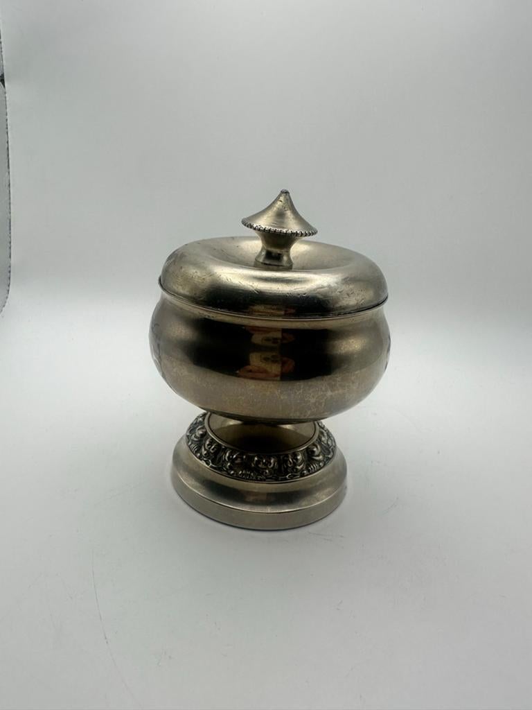 Vintage Verzilverde Rozensteker IANTHE (1950-1970), Ophalen of Verzenden, Zilver