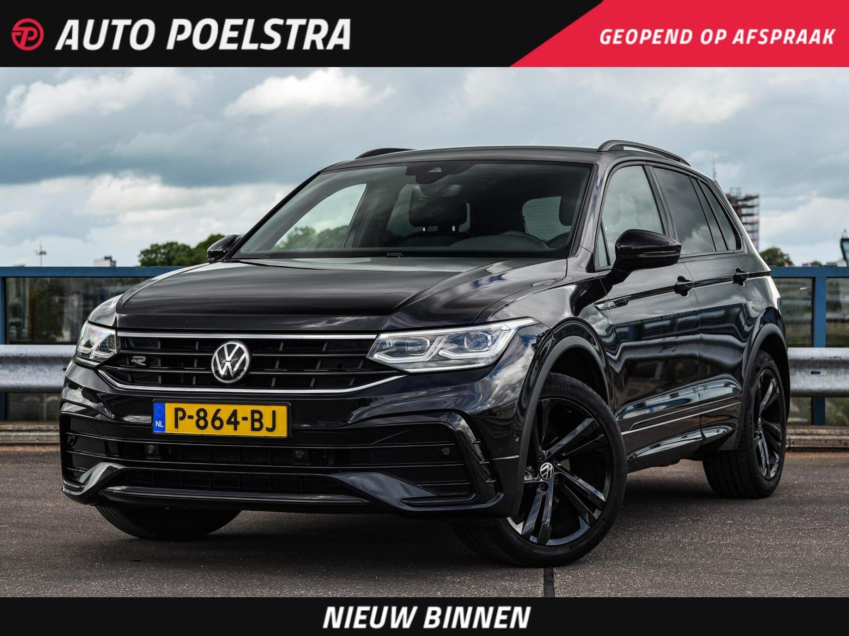 Volkswagen Tiguan 1.5 TSI 150 PK DSG R-Line Black Style | Tr, 15 km/l, 4 cilinders, 150 pk, SUV of Terreinwagen