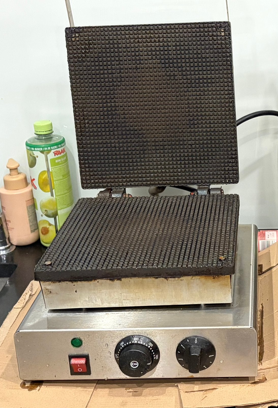 Stroopwafel ijzer, Ophalen, Zo goed als nieuw