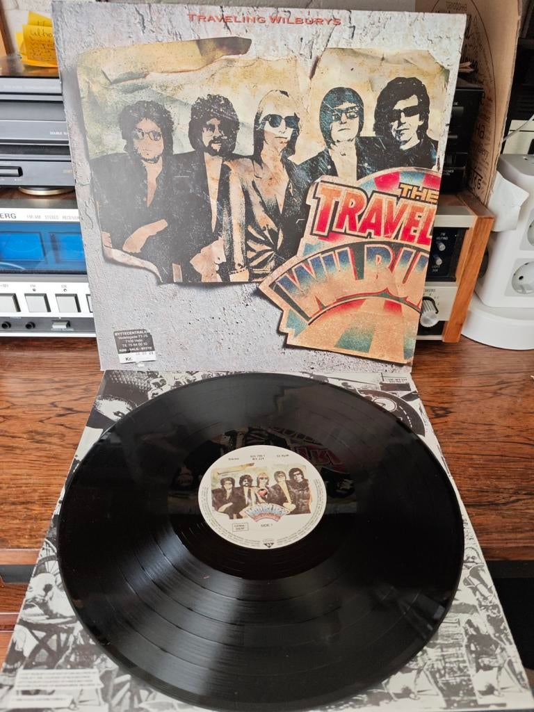 The Traveling Wilburys Vol. 1 LP Vinyl, Gebruikt, 1980 - 1989, Ophalen of Verzenden, Inclusief binnenhoes