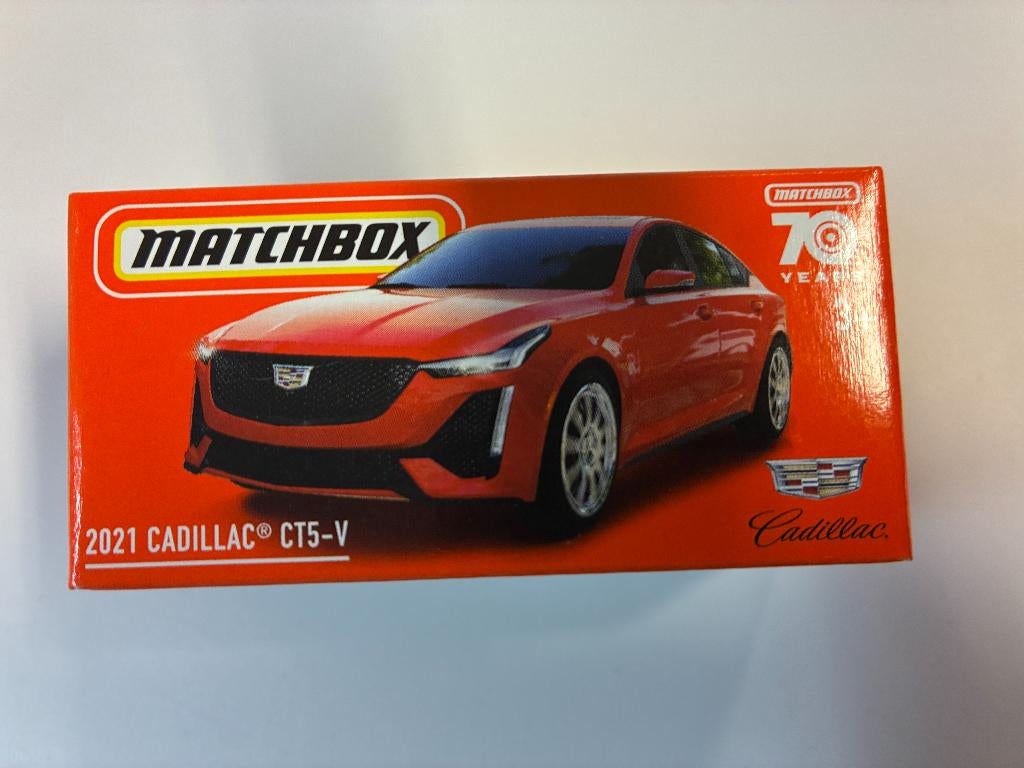 89898: Cadillac CT5-V - 2021 - Matchbox, Nieuw, Ophalen of Verzenden, Gondel 1, 1186MJ Amstelveen, Service.nl@mattel.com