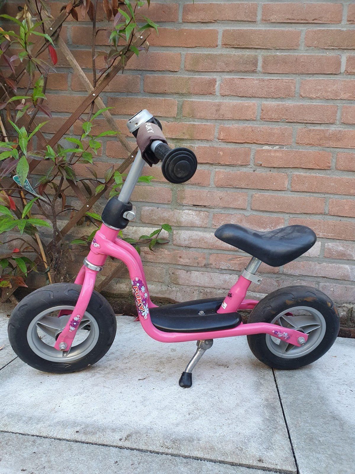Roze Puky loopfiets in gebruikte staat, Ophalen of Verzenden, Gebruikt, Minder dan 16 inch, Puky