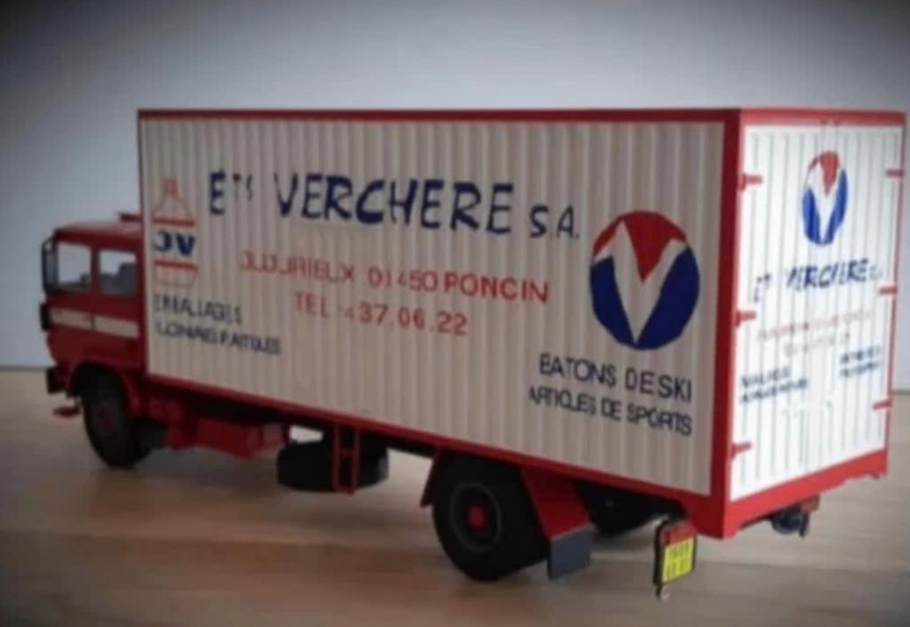 Berliet Saviem GR231 Turbo schaal 1/43 SERIE Berliet # 88, Verzenden, Nieuw, Bus of Vrachtwagen, Overige merken