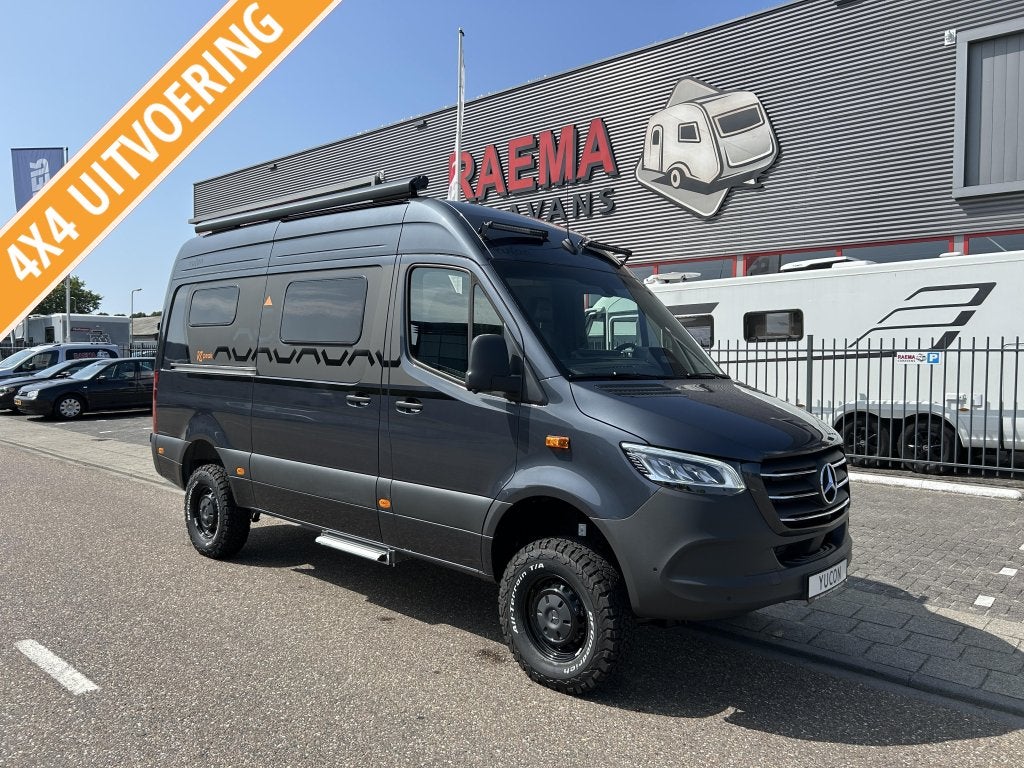 Frankia Yucon 6.0 GD 4x4 K-Peak Crossover 2025, Caravans en Kamperen, Campers, Verwarmde buitenspiegels, Tot en met 2, Bedrijf