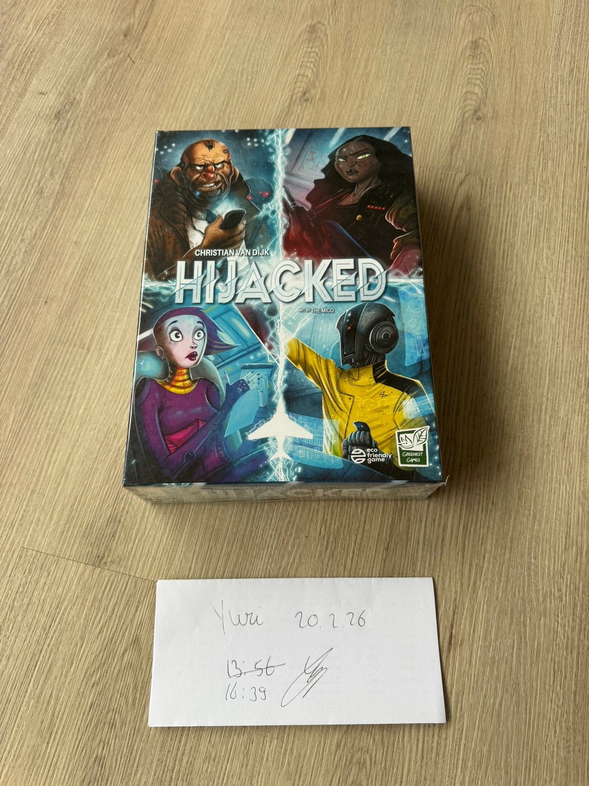 Bordspel Hijacked Kickstarter Nieuw, Vijf spelers of meer, Ophalen of Verzenden, Nieuw