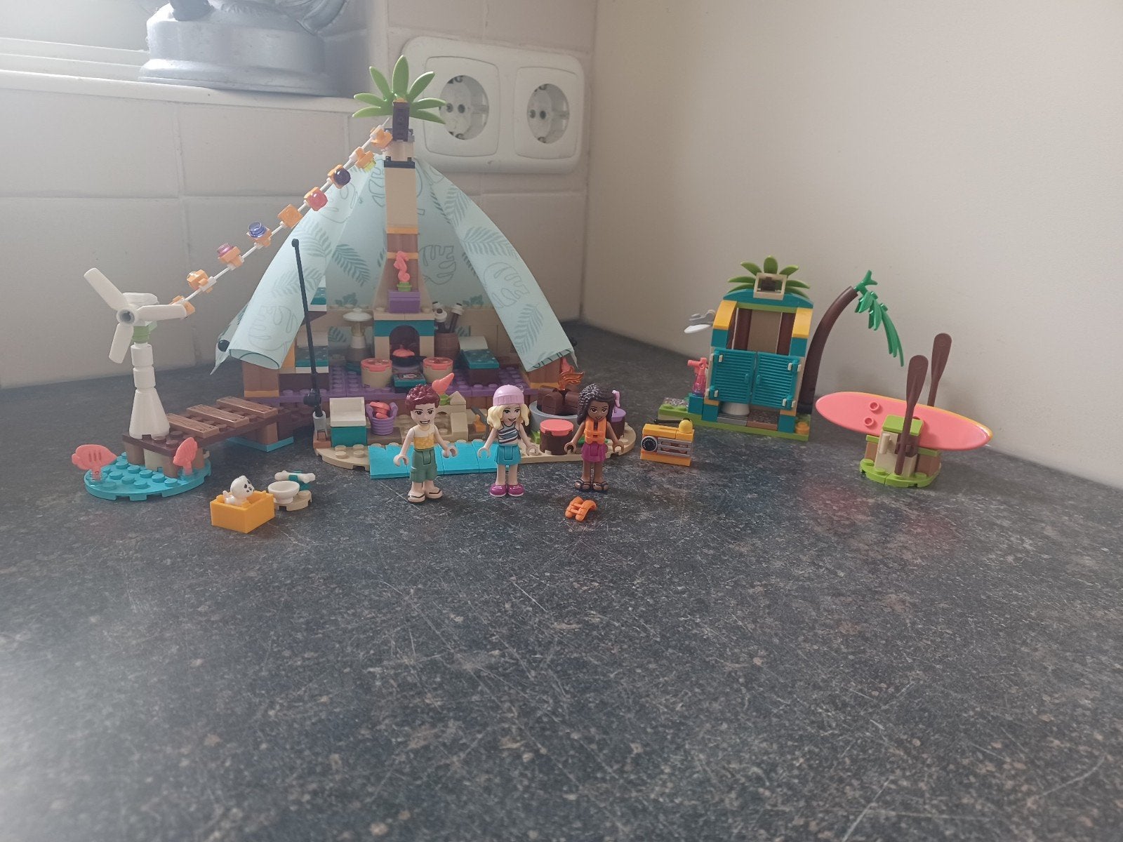 Lego friends 41700 strand glamping, Lego, Friends, Ophalen of Verzenden, Zo goed als nieuw