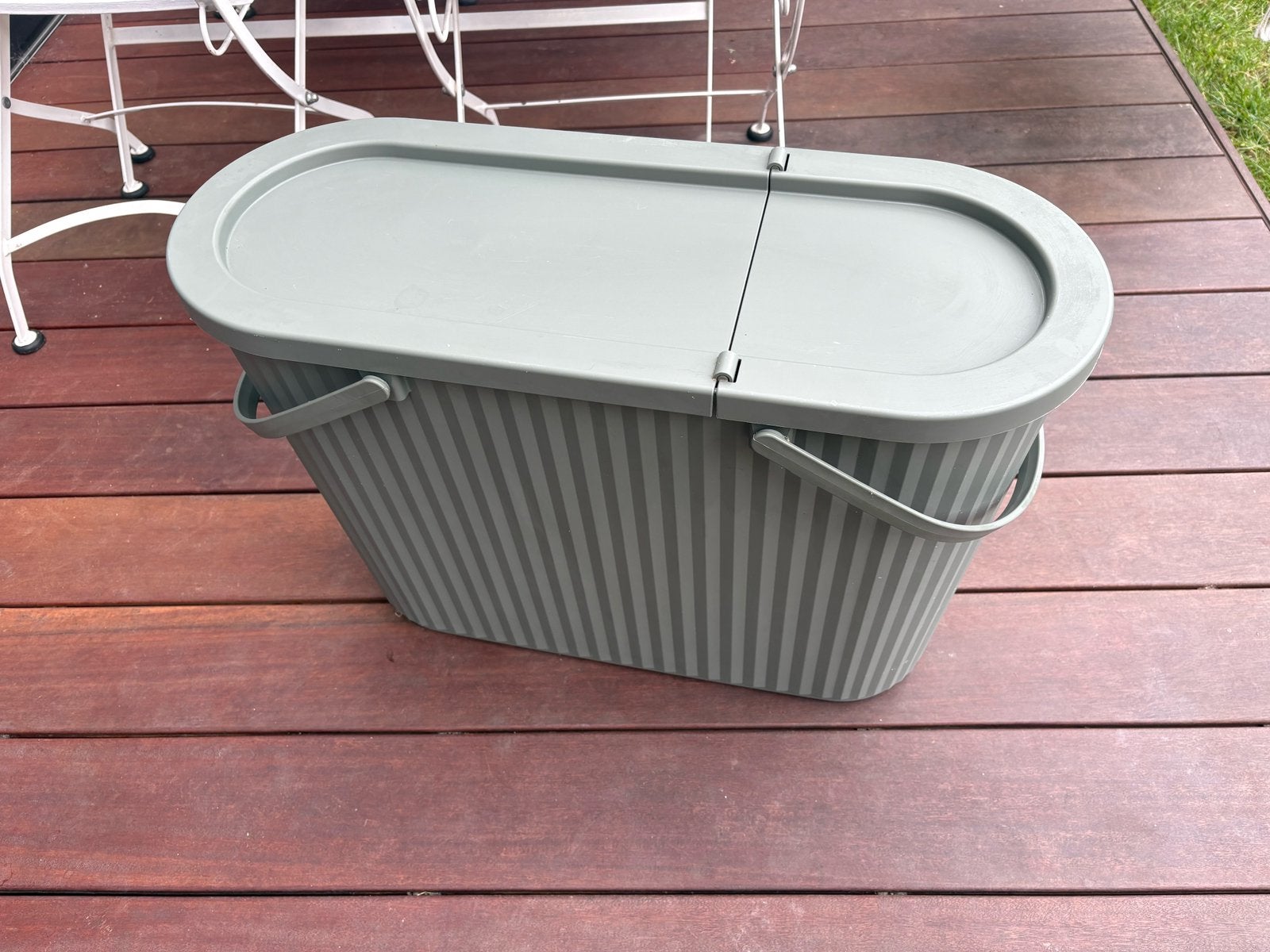 Ikea opbergbak - Dammäng 48 L, Huis en Inrichting, Woonaccessoires | Prullenbakken, Ophalen, Zo goed als nieuw, Kunststof, Minder dan 50 cm