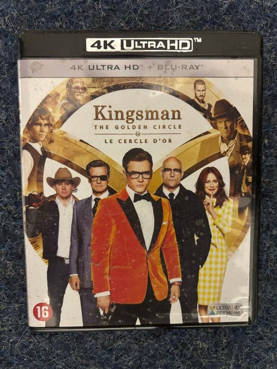 Kingsman: The Golden Circle 4K Ultra HD + Blu-Ray, Cd's en Dvd's, Blu-ray, Ophalen of Verzenden, Nieuw in verpakking, Actie, Boxset