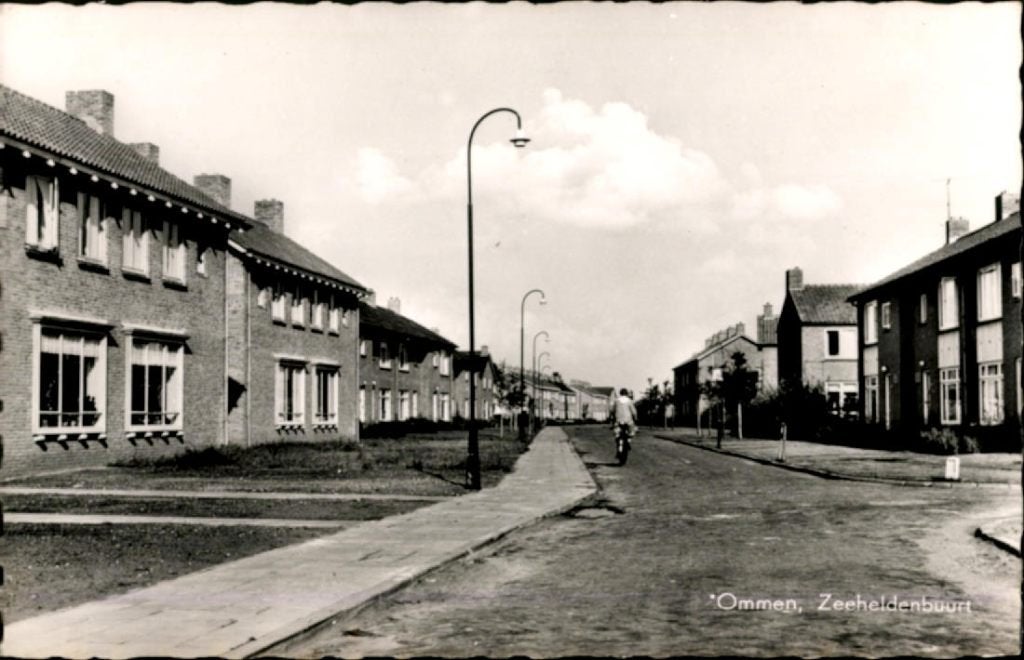 ommen, kvr5-594 zeeheldenbuurt, Verzenden, 1960 tot 1980, Ongelopen, Overijssel