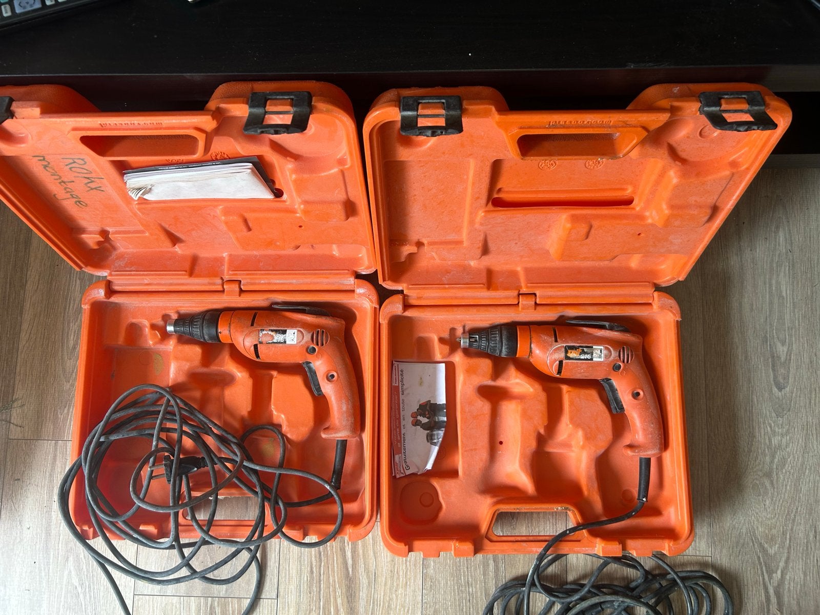 Gipsplaatschroefmachine SPIT 216 - 2 stuks, Ophalen, Gebruikt, Overige typen, Overige merken