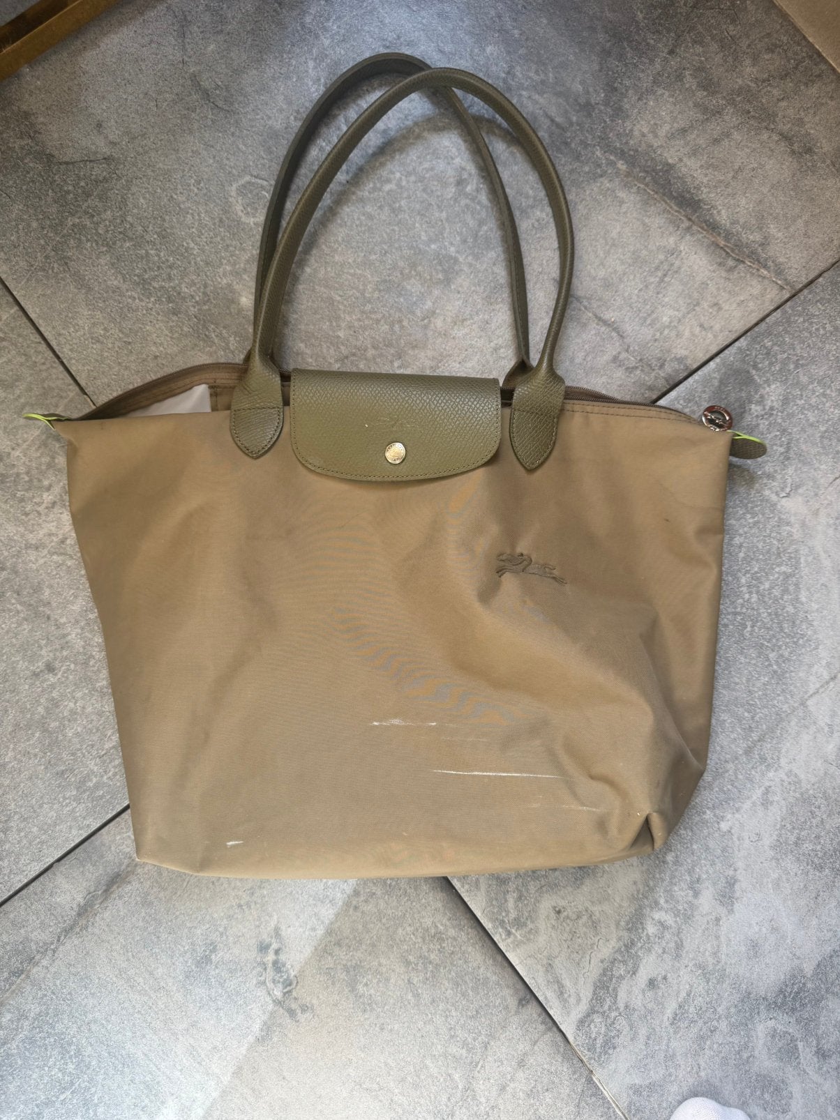 Longchamp shopper tas, Ophalen of Verzenden, Gebruikt, Handtas