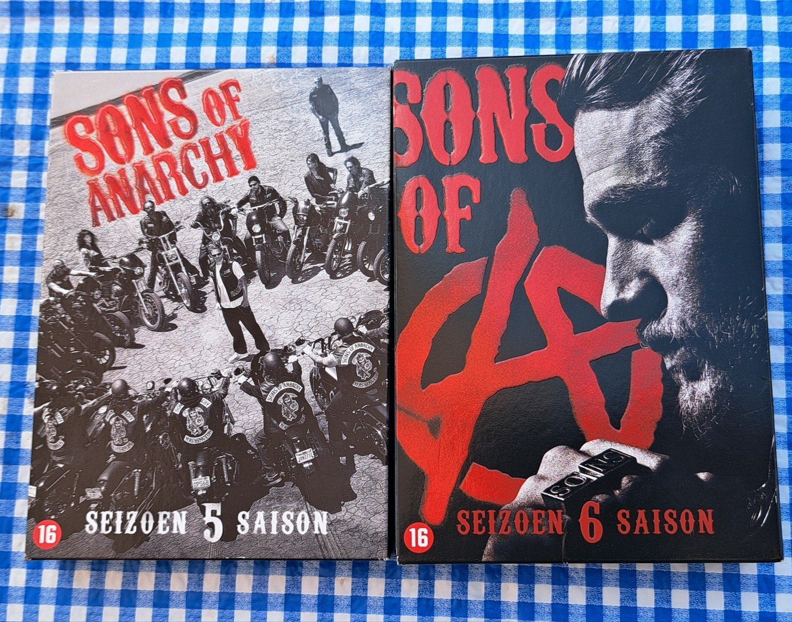 Sons of Anarchy Seizoen 5 & 6 DVD Boxset, Engels, Vanaf 16 jaar, Misdaad, Nederlands