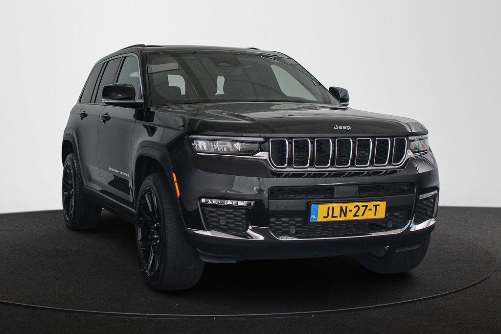 Jeep Grand Cherokee 2.0 380pk Limited 4xe / 22'' Black / Pan, Auto's, Jeep, Automaat, Euro 6, 4 cilinders, Zwart