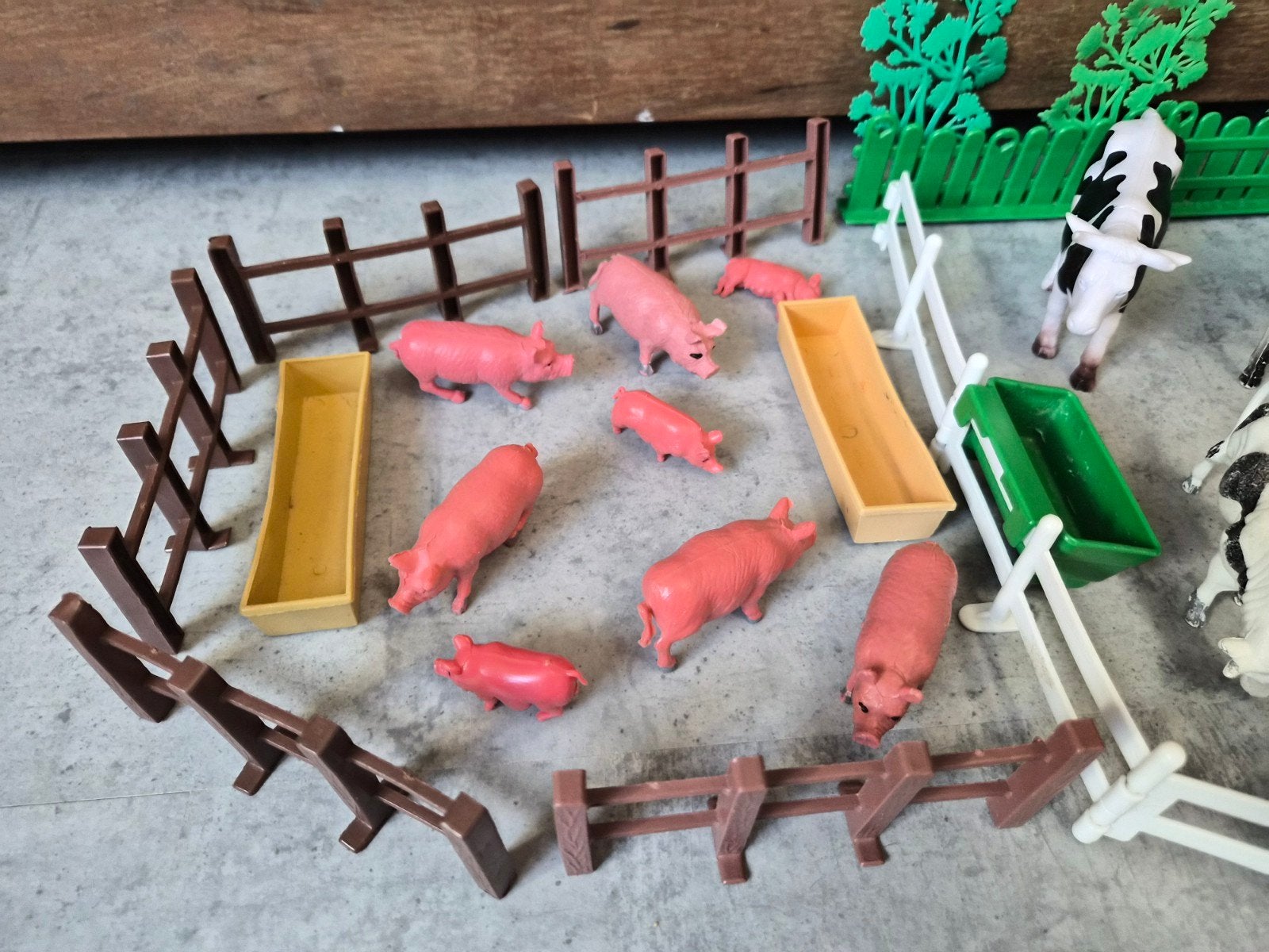 Boerderij dieren, met hekjes, boompjes,voerbakken, Ophalen of Verzenden, Jongen of Meisje
