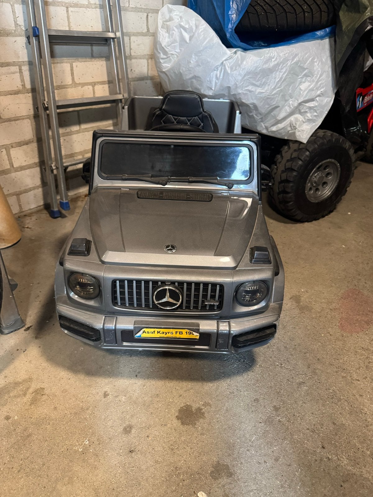 Mercedes G-Klasse elektrische kinderauto, Ophalen, Gebruikt, Loopvoertuig