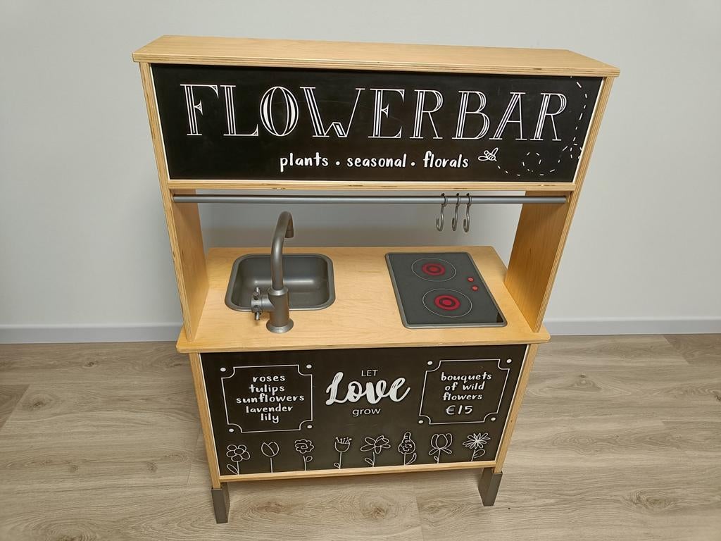 Ikea keukentje flowerbar, Ophalen, Gebruikt