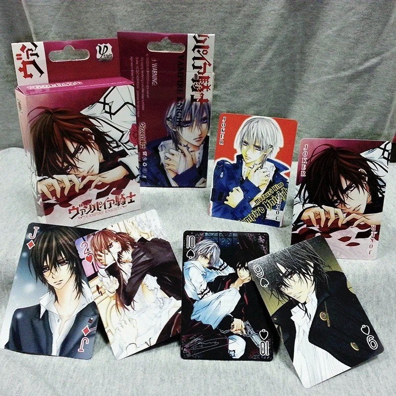 Vampire Knight speelkaarten / poker set (54 kaarten), Ophalen of Verzenden, Nieuw