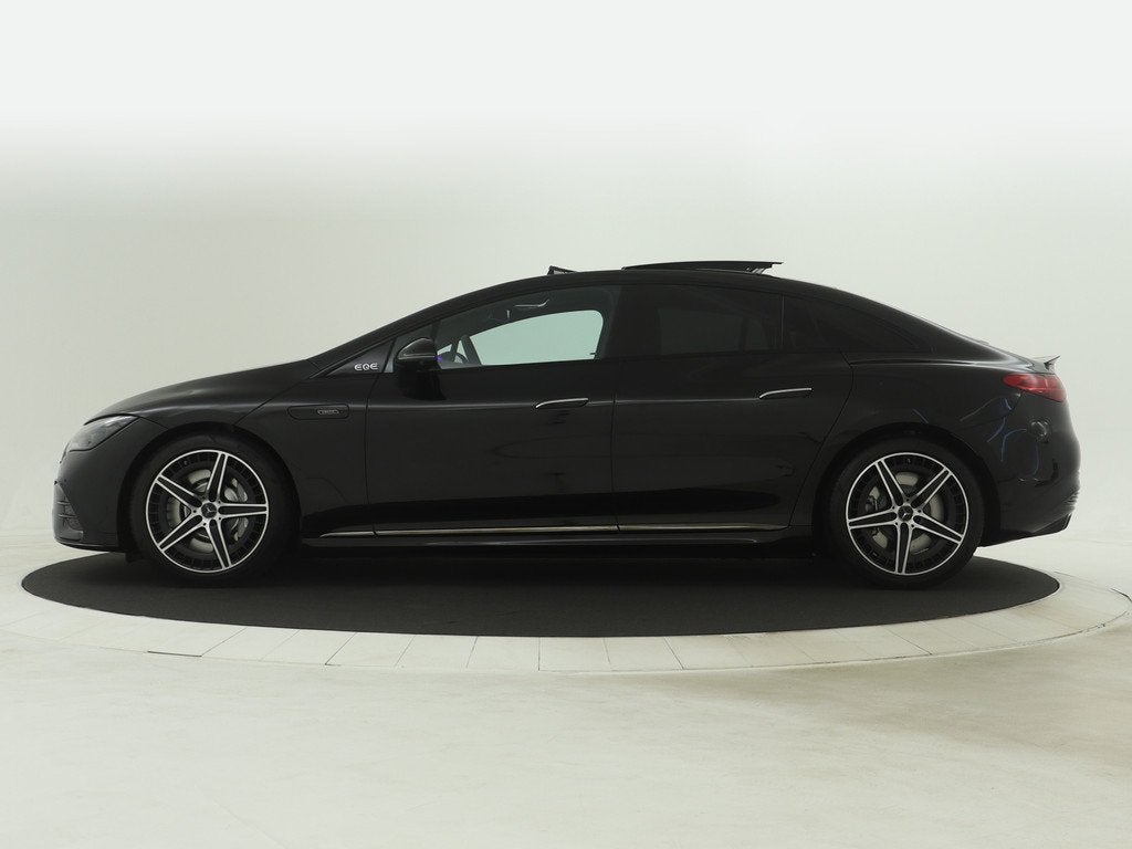 Mercedes-Benz EQE AMG 43 4MATIC 91 kWh | Hyperscreen | Dashc, Automaat, Zwart, Metallic lak, Alcantara
