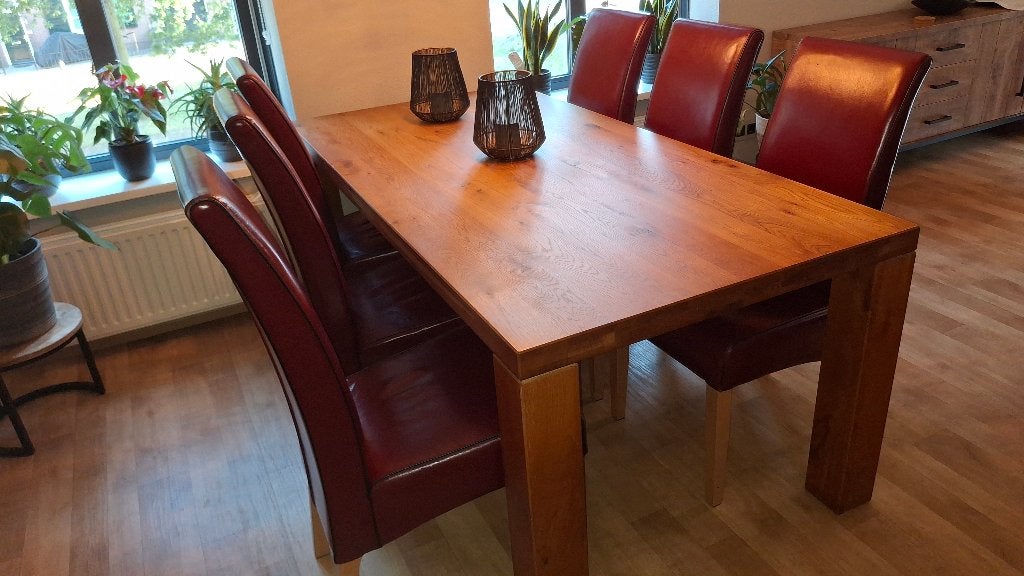 Eetkamerstoelen en/of eettafel, Ophalen, Gebruikt